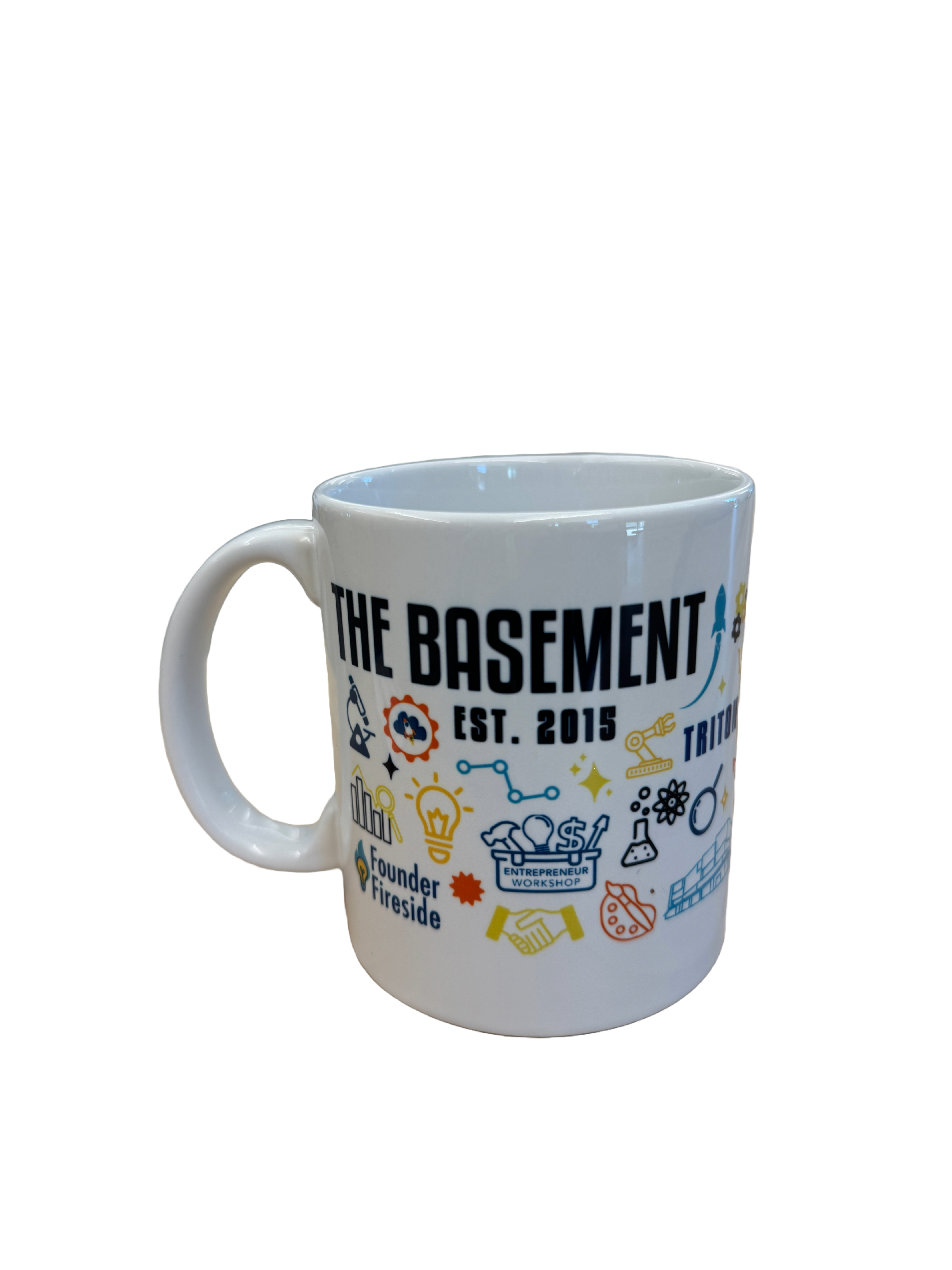 White Basement Ceramic Mug 